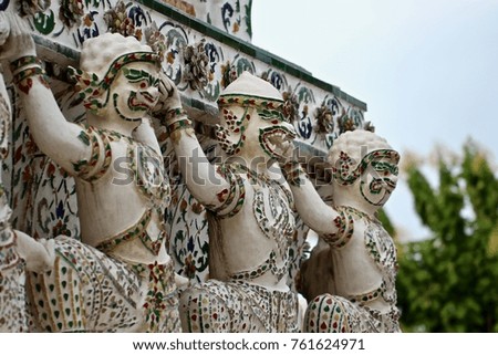 Religious sculpture decoration