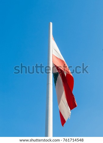 The Lebanese Flag 