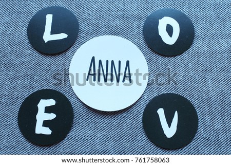 Just love for Anna