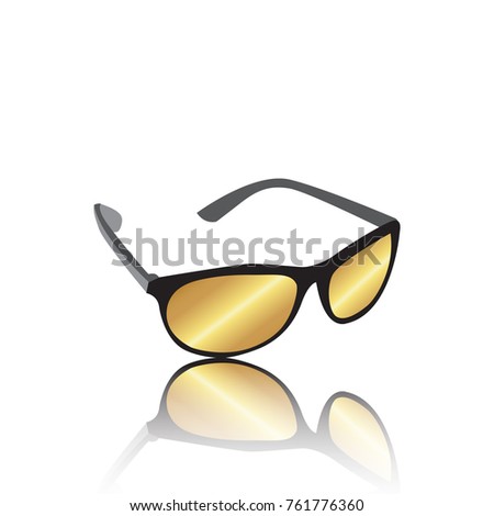 flat icons for sunglasses,vector illustrations