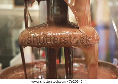 Vibrant Picture of Chocolate Fountain