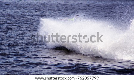 big crashing wave, a storm at sea, foam