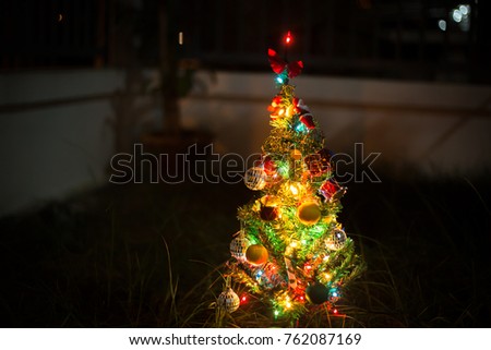 blur christmas holliday