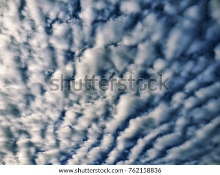Beautiful cloud and blue sky background texture