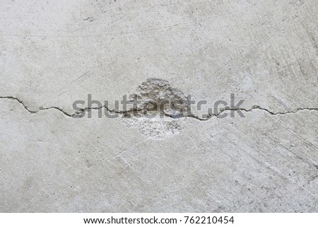 Texture of crack concrete wall, abstract background.