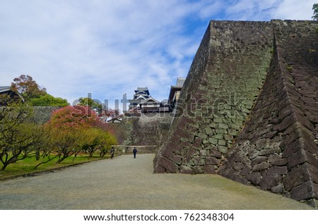 Kumamoto Castle before the earthquake (April 2016)