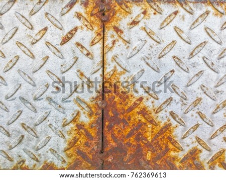 Rusty Checkered Plate