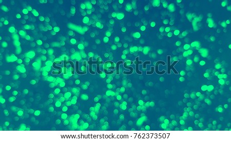 Green bokek abstract background for decoration.