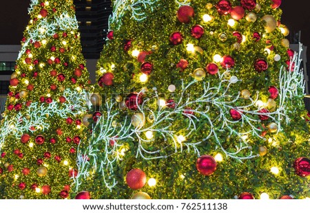 Christmas tree, X-mas festival in Thailand