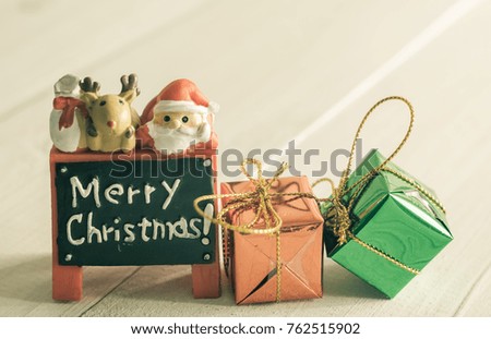 Christmas and happy new year decoration ,celebration theme happiness party