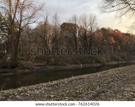 Lehigh Canal and towpath Easton Pennsylvania USA 