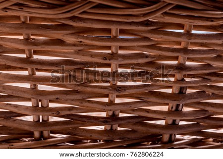 Bamboo basket weaving pattern background