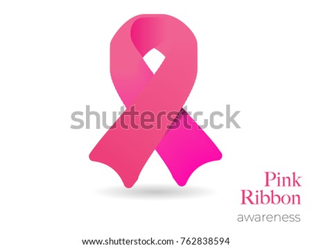 Pink Ribbon for Breast cancer awareness