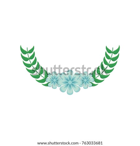 wreath of flowers icon