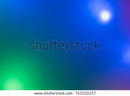 abstract blue blurry background with color blots