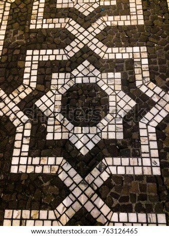 mosaic tiles ornament
