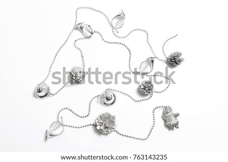 New Year and Christmass ornamenal decoration