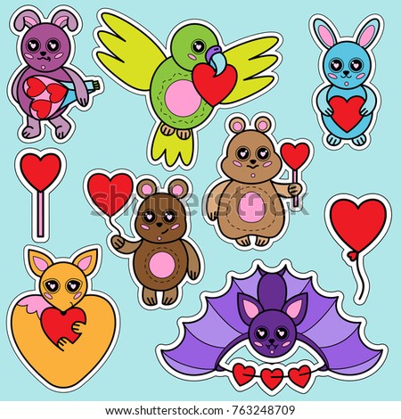 Animal Toys with Heart