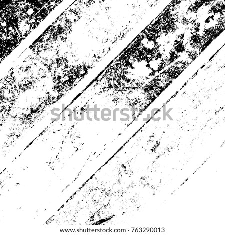 Wooden dry planks diagonal distressed overlay texture with knot. Grunge old wood black cover template. Weathered rural grainy timber backdrop. Aged dried board creative element. EPS10 vector.