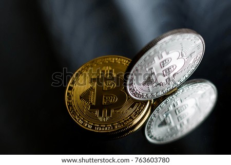Gold and silver bitcoins