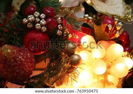 items for christmas decoration, coffee fee, kitchen items, items for funds