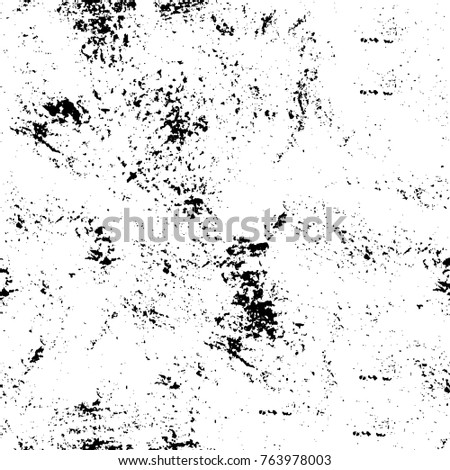 Grunge background of black and white. Abstract vector texture. Monochrome seamless pattern