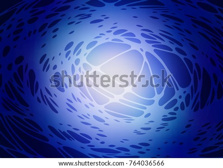 Vector doodle blurred background. Blurred decorative design in Indian style with lines drown by child. The completely new template can be used for your brand book.