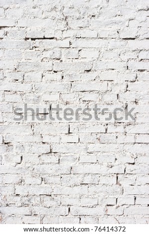 White brick wall Royalty-Free Stock Photo #76414372
