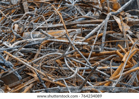 heap of scrap metal