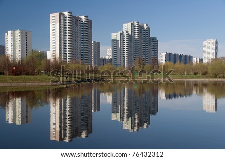 Moscow. District Altufevo. Russia