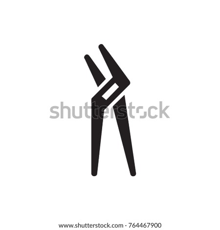 pliers icon illustration isolated vector sign symbol
