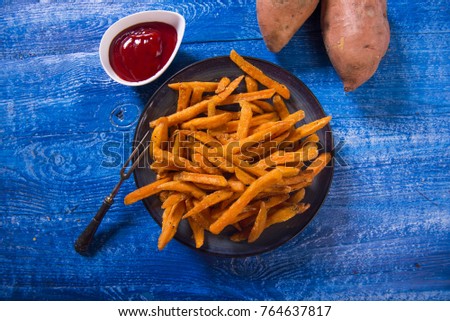Sweet potatoes fries