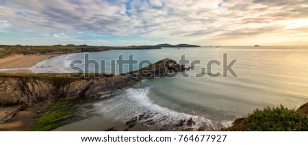 Trwynhwrddyn, Whitesands Bay, North Pembrokeshire, Wales, UK Royalty-Free Stock Photo #764677927