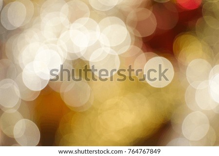 Abstract light Christmas Bokeh using as  background or wallpaper concept.