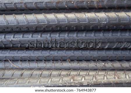 construction steel bar image close up  for background.