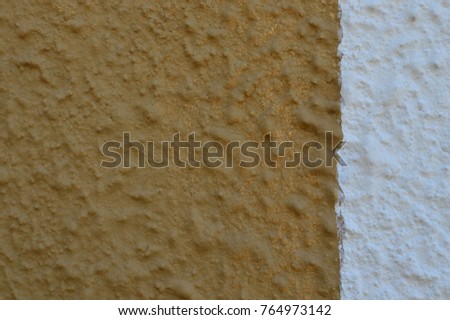 The wall texture