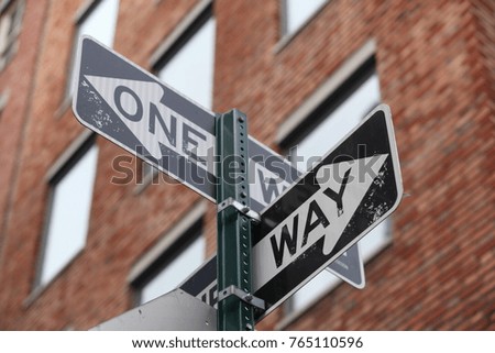 One Way Signs New York