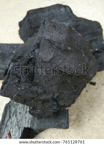 Pictures of large black charcoal