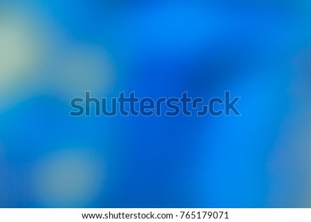 Abstract blue blur background.