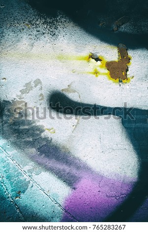 Colorful wall texture