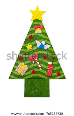 Origami Christmas tree