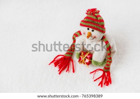 New Year's snowman
