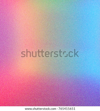 Holographic blurred background with noise effect. Royalty-Free Stock Photo #765415651