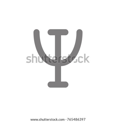 Psi sign icon. Web element. Premium quality graphic design. Signs symbols collection, simple icon for websites, web design, mobile app, info graphics on white background