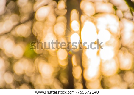 Background image, blurred tree