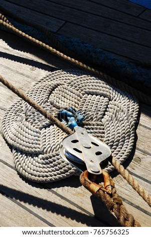 Sailboat cable old