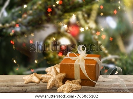 Gift, christmas, package.