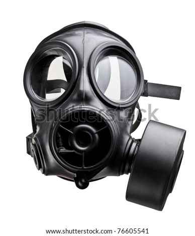fine image of classic british army gas mask Royalty-Free Stock Photo #76605541