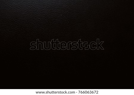 Abstract black synthetic leather texture pattern for background
