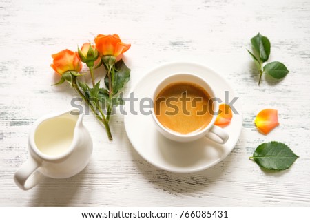 Romantic Good Morning Coffee
